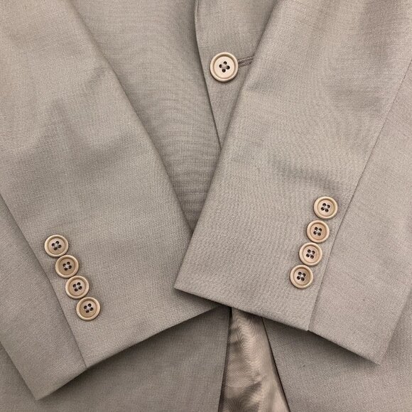 Brooks Brothers 346 Blazer Men 41L Classic Career Wool Stretch Suit Jacket VTG - Picture 3 of 13